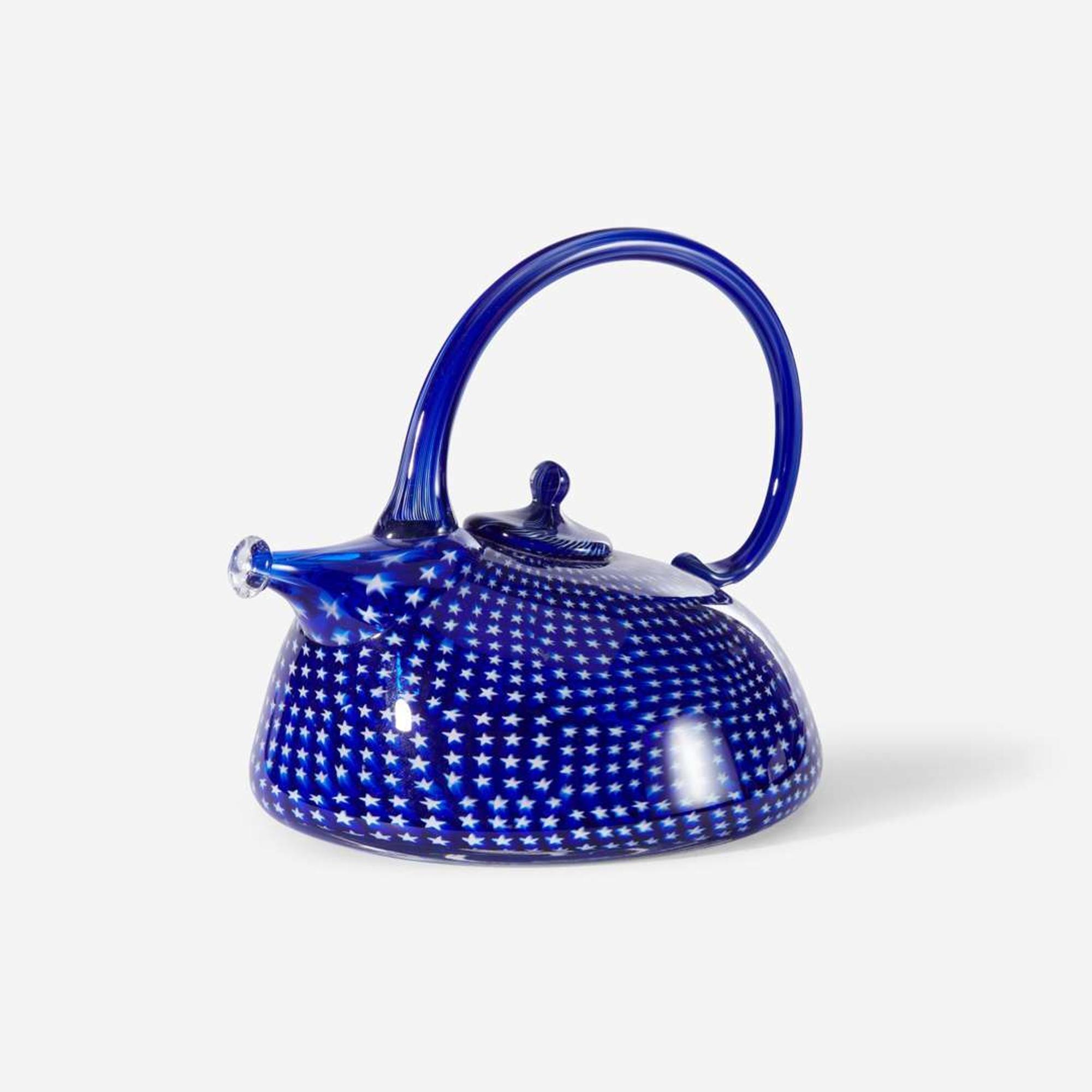 Richard Marquis Murrine Teapot, USA, 1979