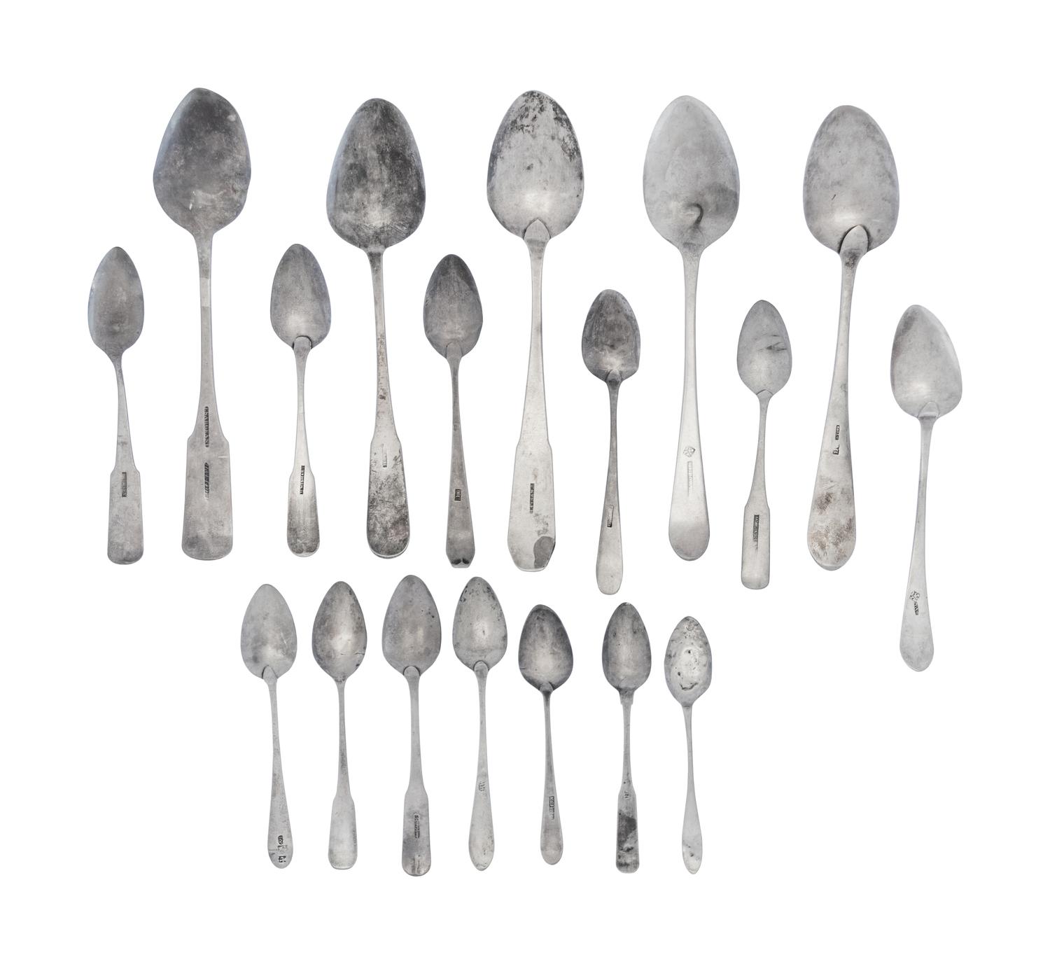 A Collection of Silver Spoons