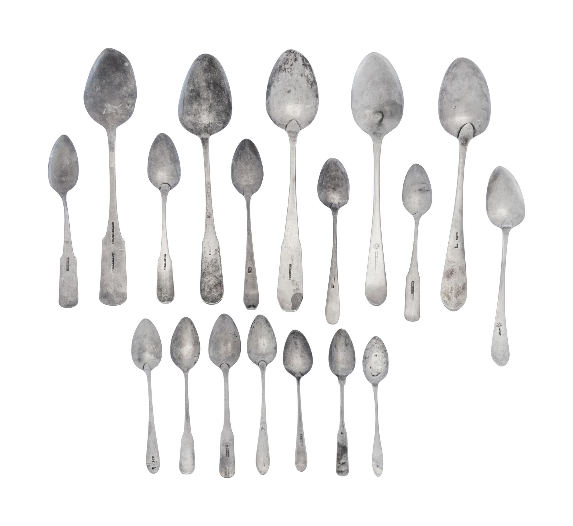 A Collection of Silver Spoons