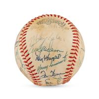 A 1978 Cincinnati Reds Team Signed Autograph Baseball