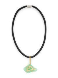 CHRYSOPRASE CLOUD PENDANT NECKLACE