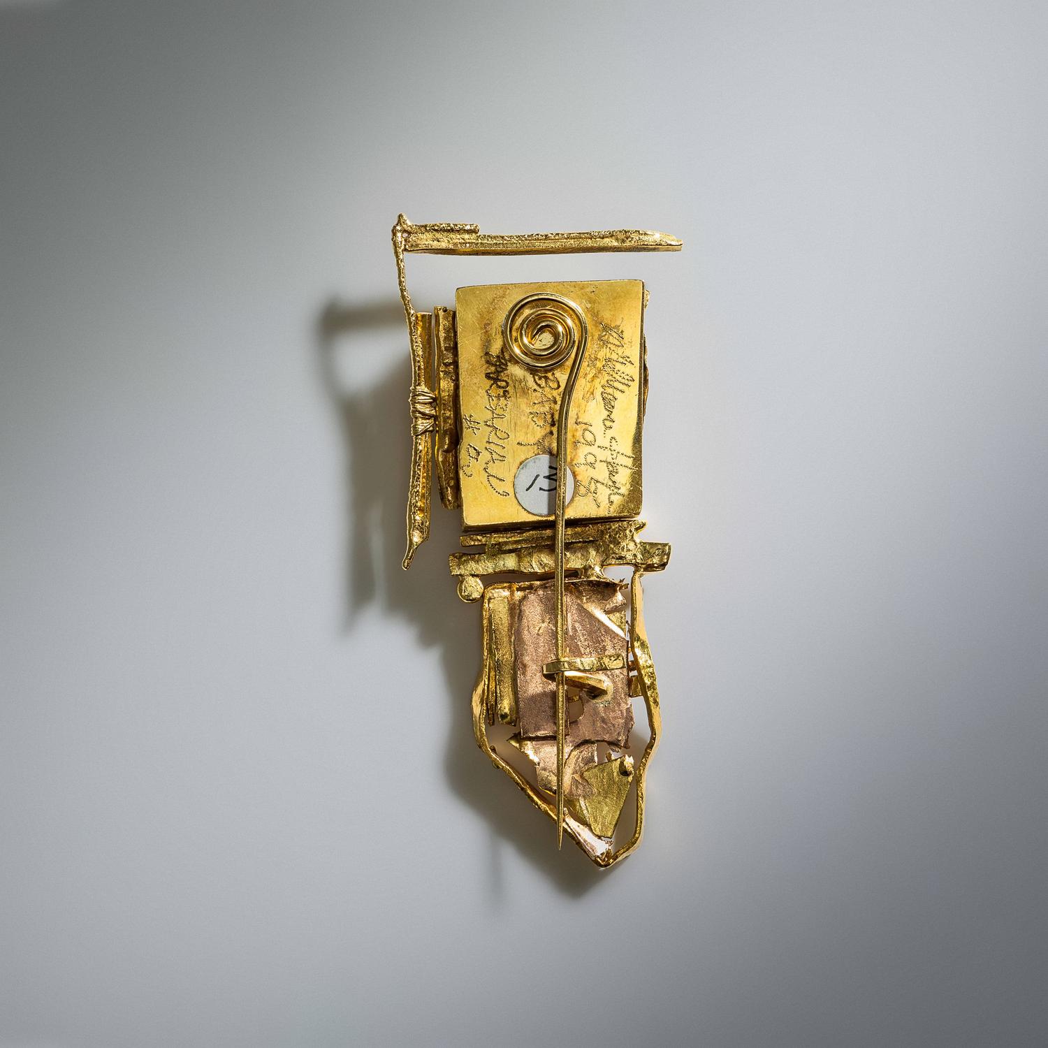 WILLIAM HARPER, BABY BARBARIAN #2 BROOCH, 1998