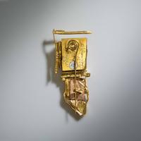 WILLIAM HARPER, BABY BARBARIAN #2 BROOCH, 1998