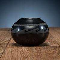 Blackware Pottery Jar
