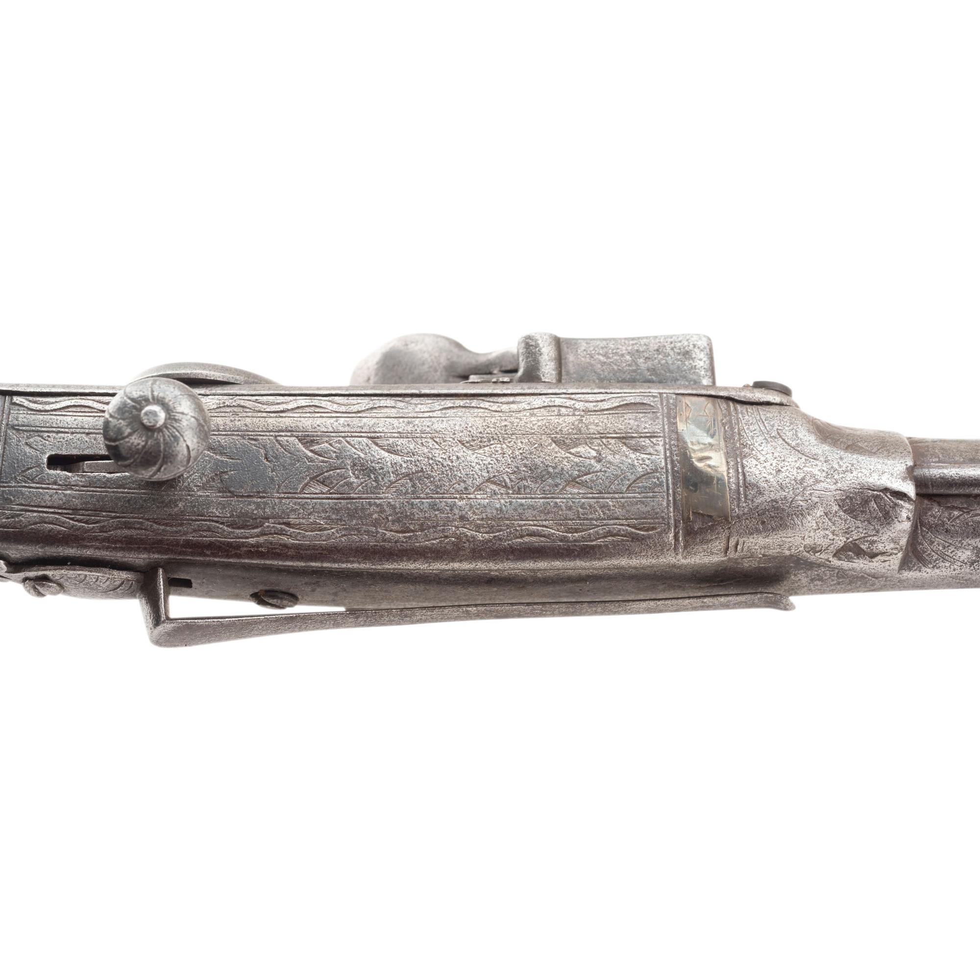 Scottish Steel Rams Butt Pistol by Thomas Murdoch