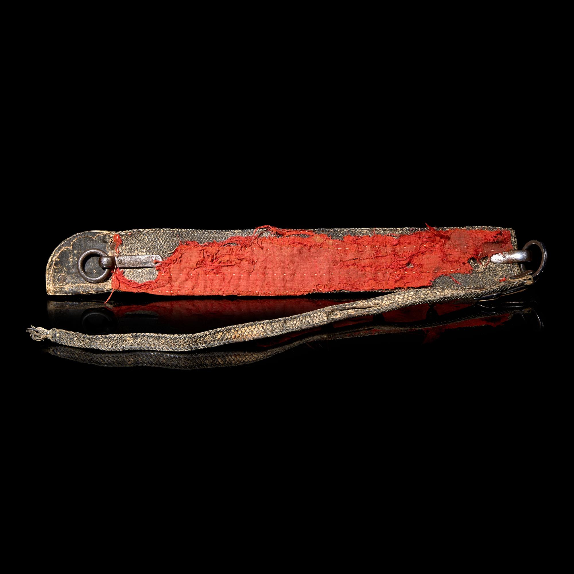 A Tibetan Parcel-Gilt and Articulated Iron-Mounted Belt or Trapping, 18th/19th Century or Earlier