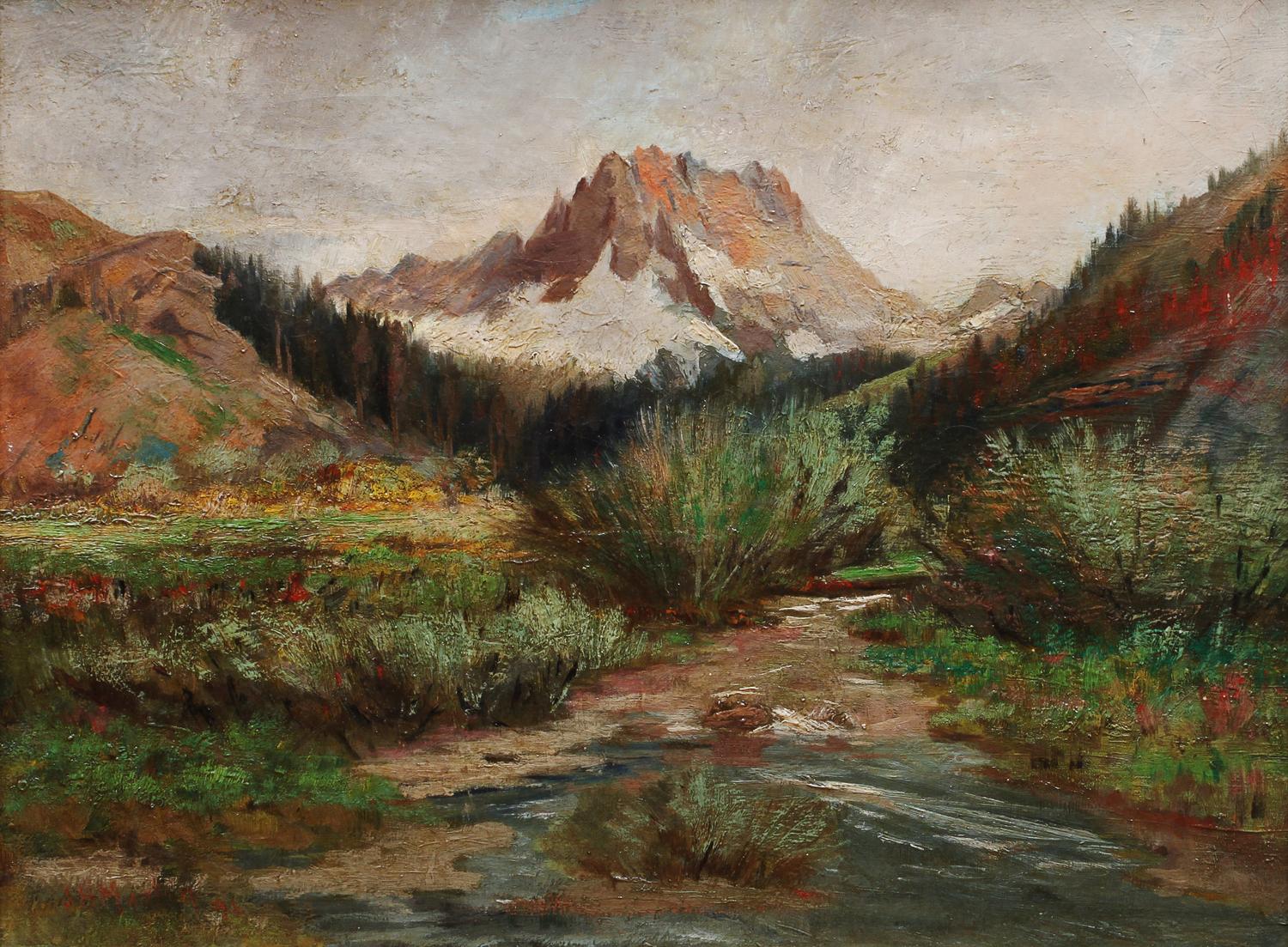 John Howard Martin 15 x 20 inches — (American, 1853-1919)