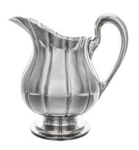 An American Silver Water Pitcher, Worden-Munnis Co., Boston, MA, in the Dublin pattern.