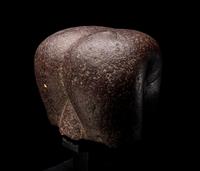 A Roman Porphyry Head of an Egyptian Woman
