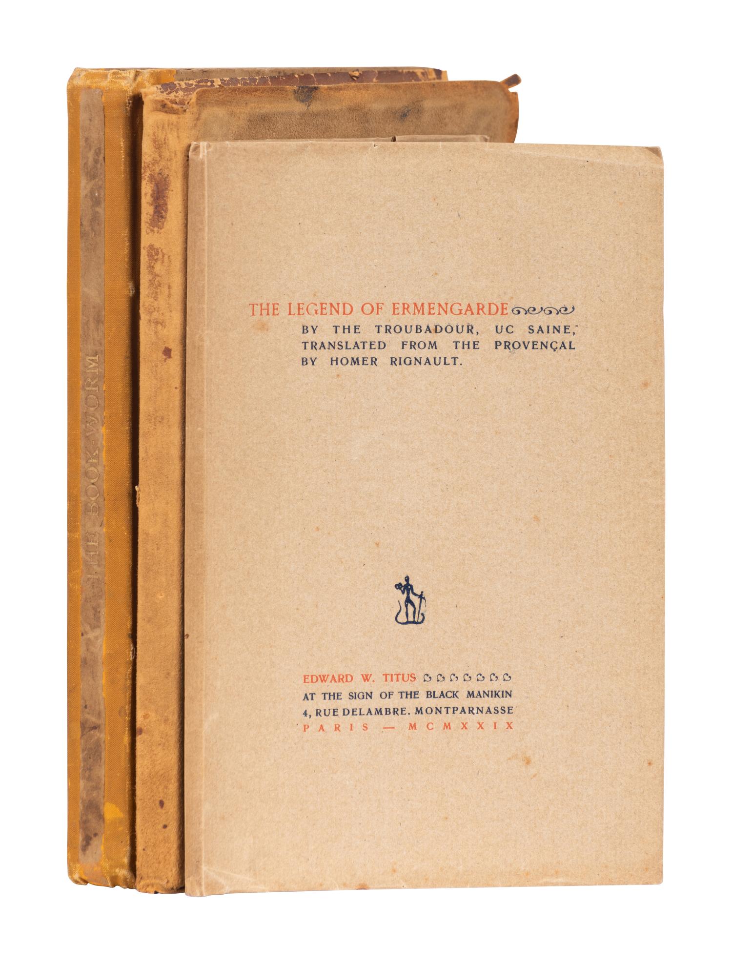 [ROYCROFTERS]. A group of 3 works from the Roycrofters Club, comprising: