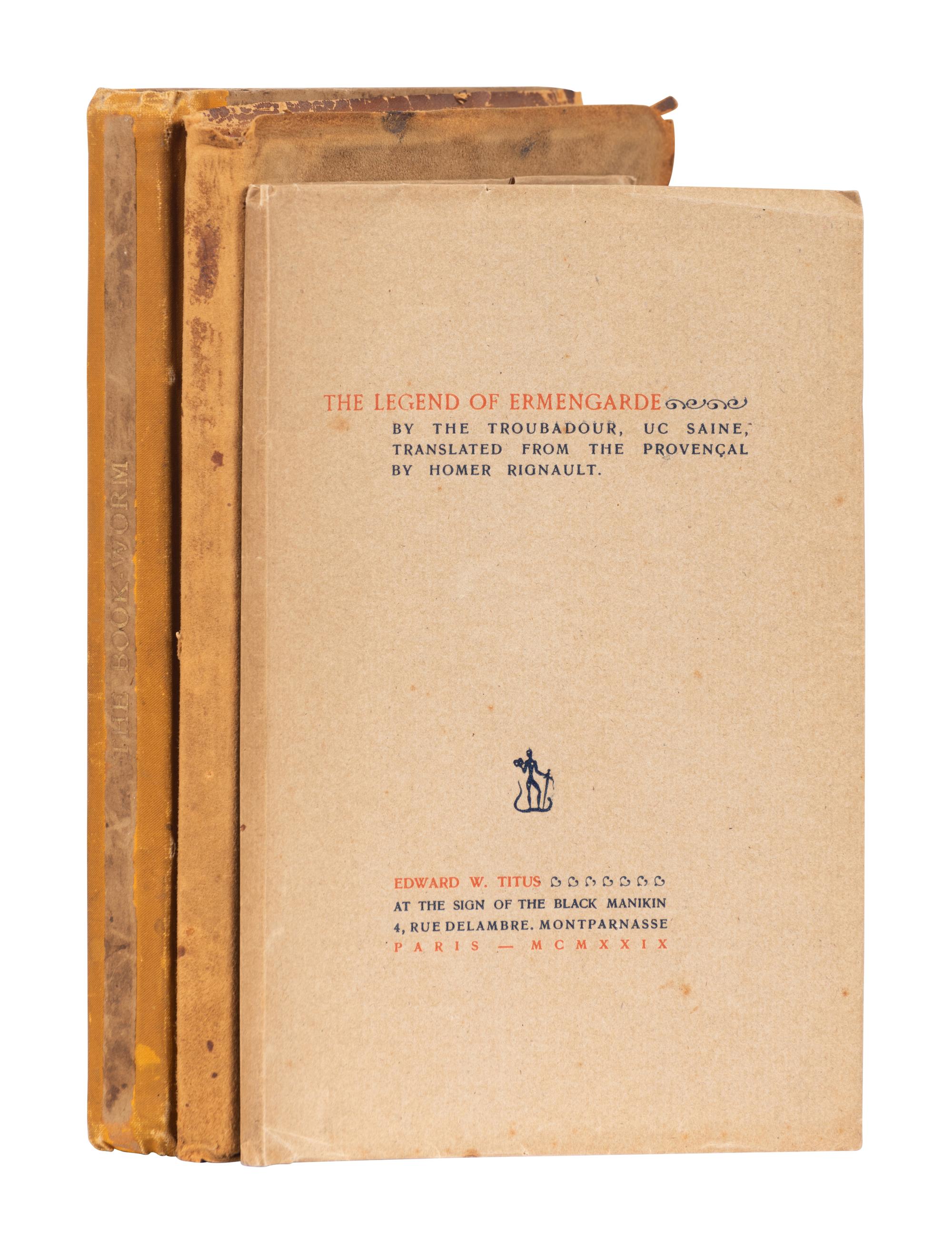 [ROYCROFTERS]. A group of 3 works from the Roycrofters Club, comprising: