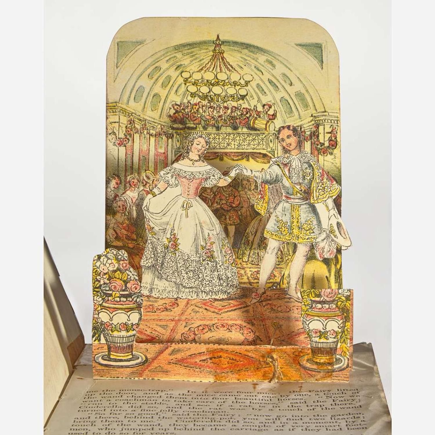 [Children's & Illustrated] [Pop-Up Book] Dean's New Scenic Books, No. 3, Cinderella