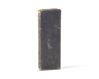[LINCOLN, Abraham (1809-1865)]. A wallet-style leather bill-book purportedly owned by Lincoln. Ca. 1840s-50s.