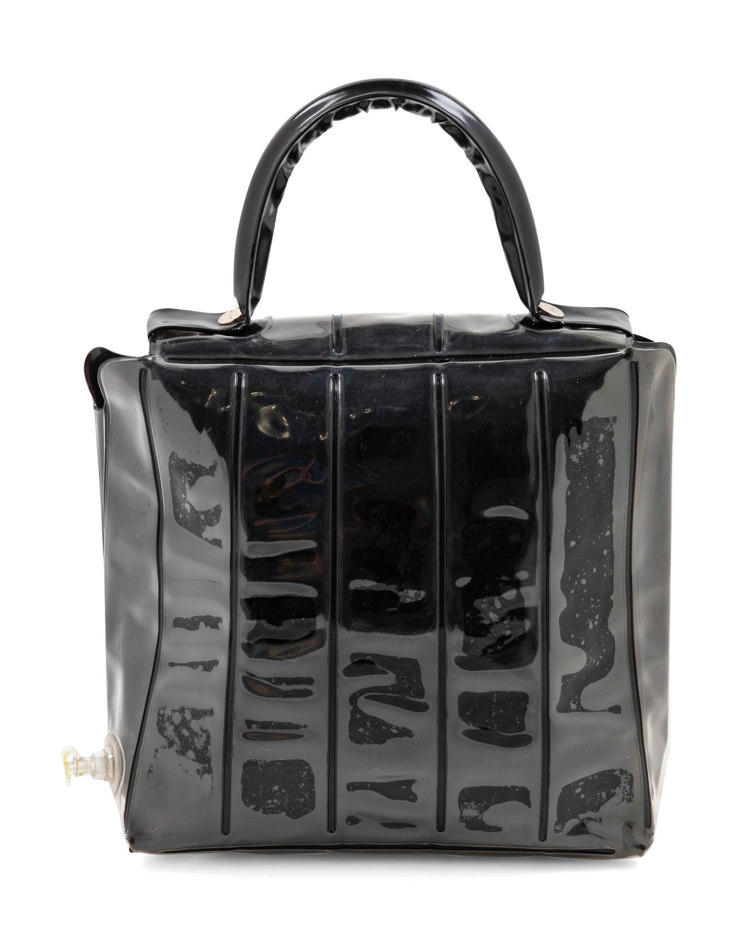Salvatore Ferragamo Inflatable Handbag, 1990-2000s