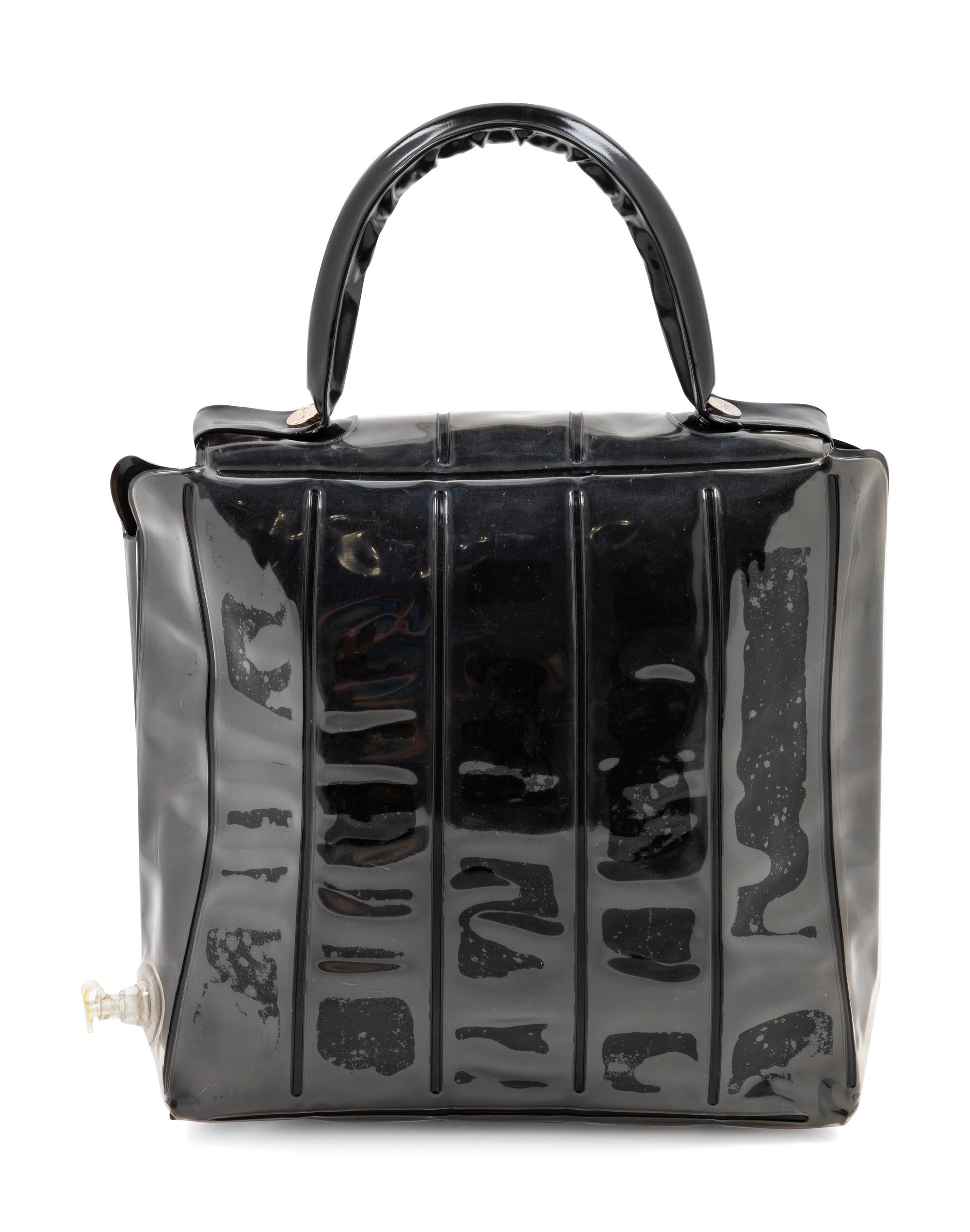 Salvatore Ferragamo Inflatable Handbag, 1990-2000s