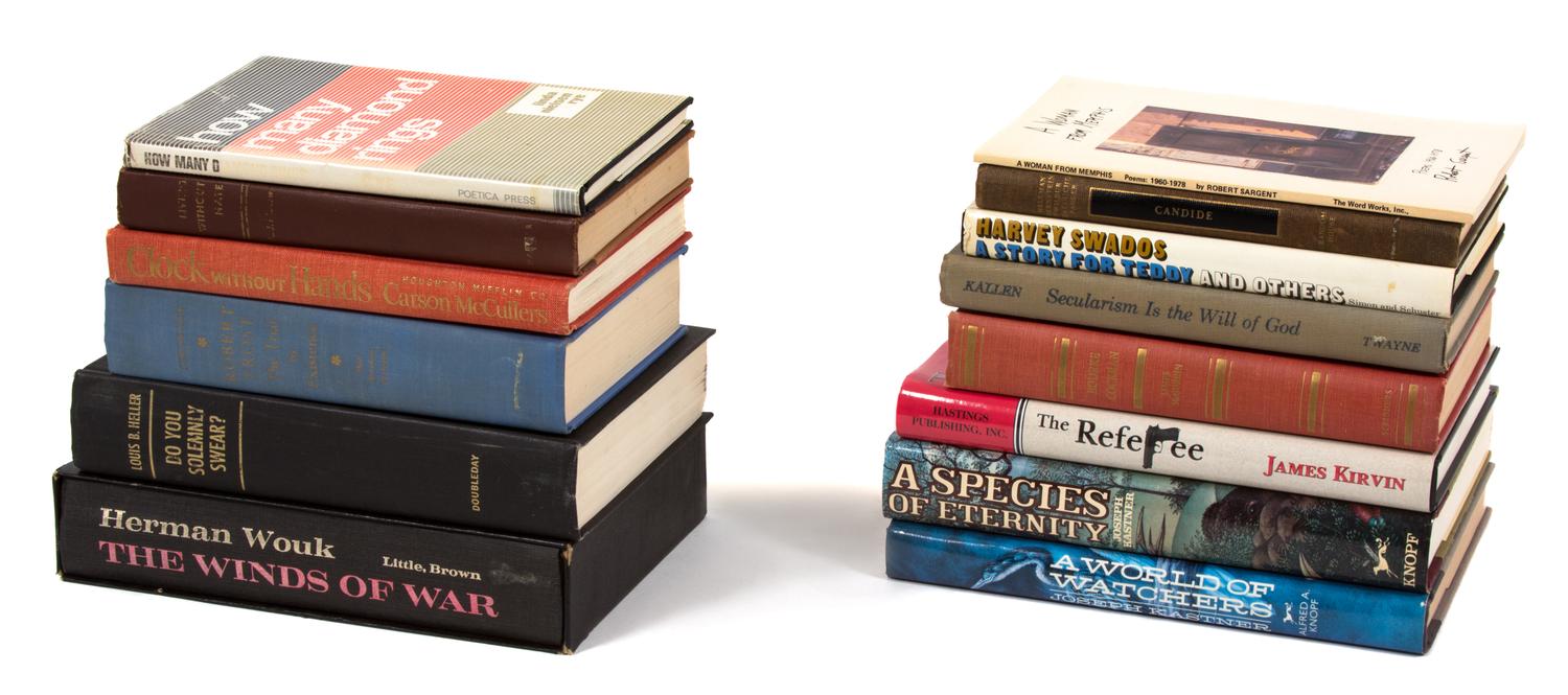 A Collection of Signed and First Edition Books — 20TH CENTURY
