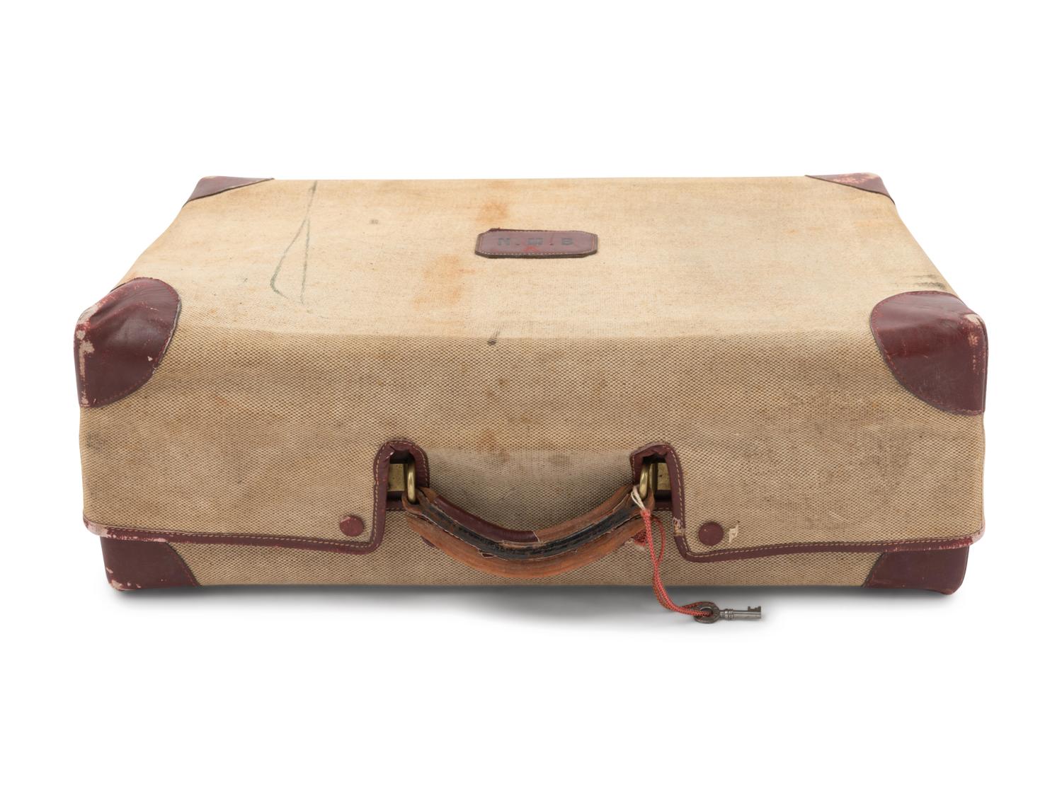 Vintage Hermès Suitcase with Cover