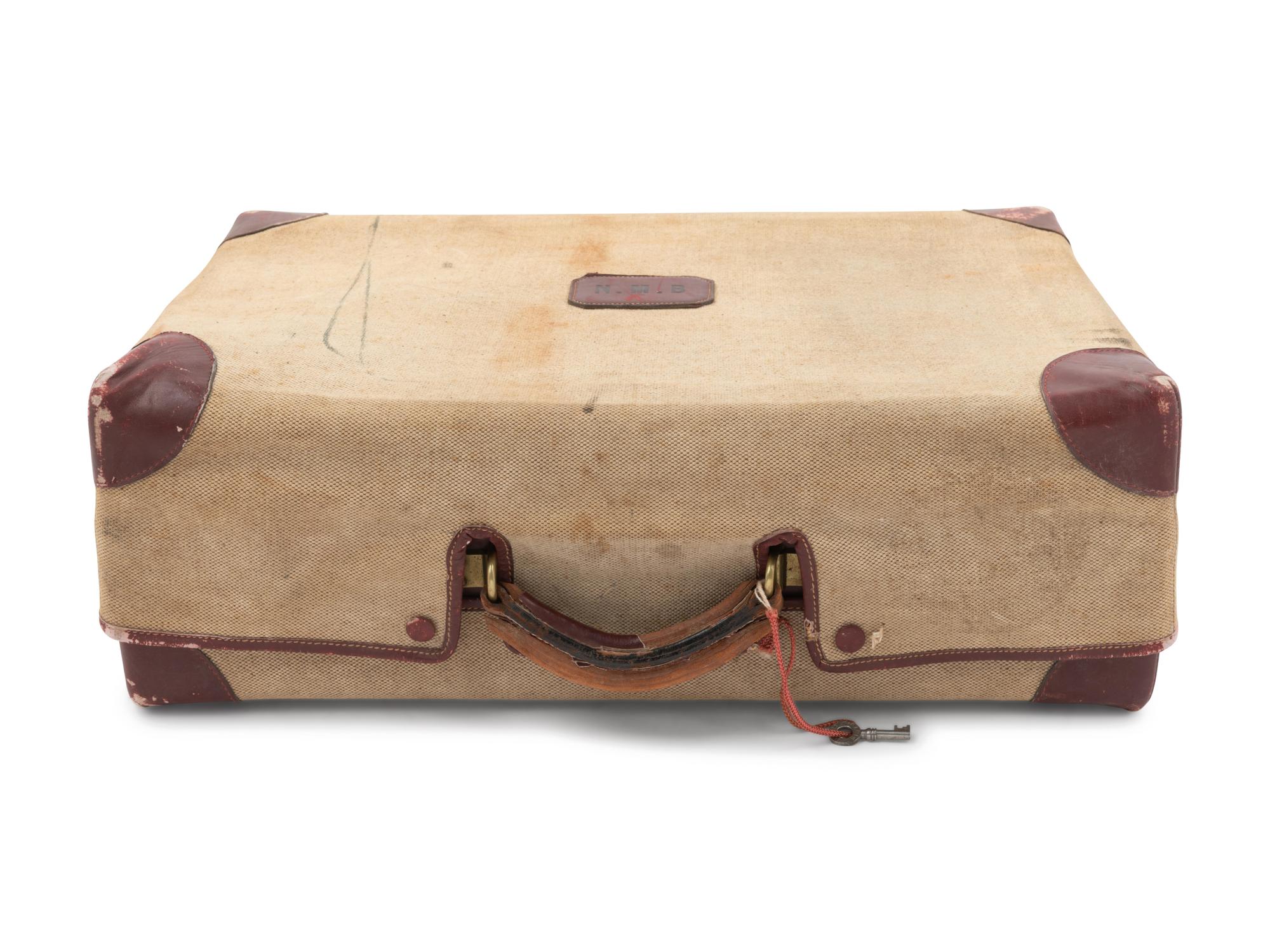 Vintage Hermès Suitcase with Cover