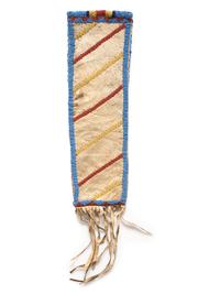 Northern Plains Beaded Hide Knife Sheath