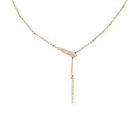 FREDERIC SAGE, ROSE GOLD AND DIAMOND LARIAT NECKLACE