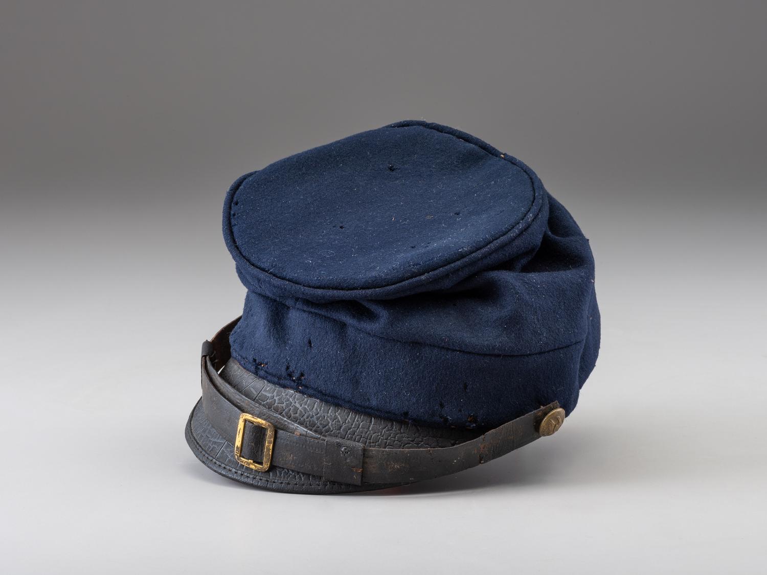 [CIVIL WAR]. McDowell-style forage cap.