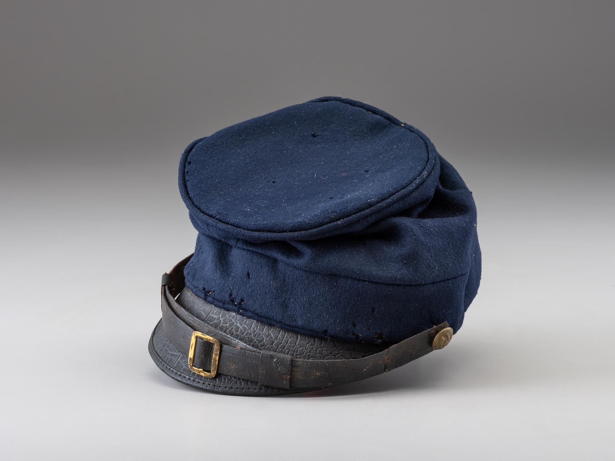 [CIVIL WAR]. McDowell-style forage cap.
