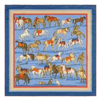 Hermès, Nine Cotton Scarves 65