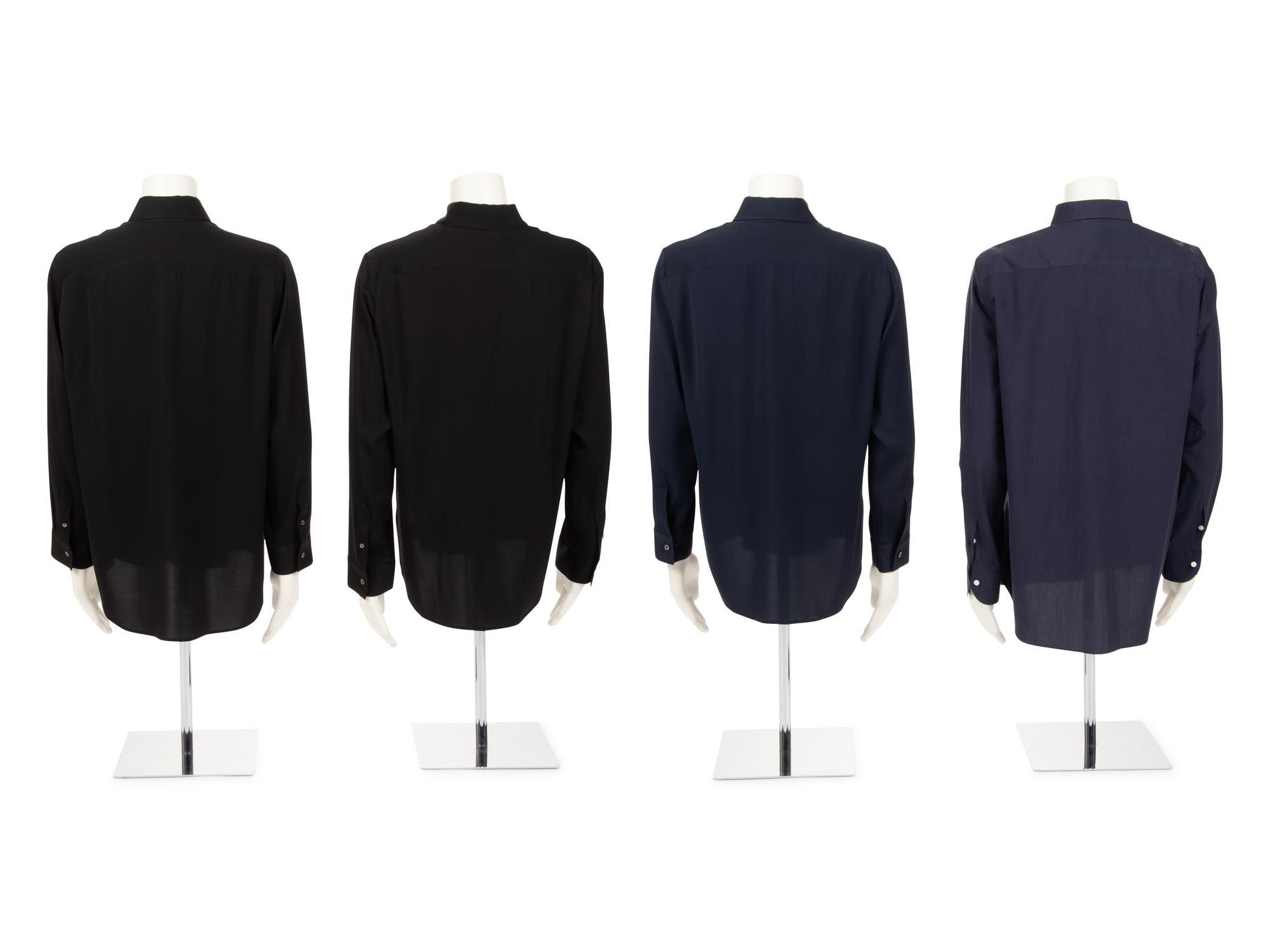 Seven Designer Tops: One Loro Piana, Three Giorgio Armani, and Three The Row