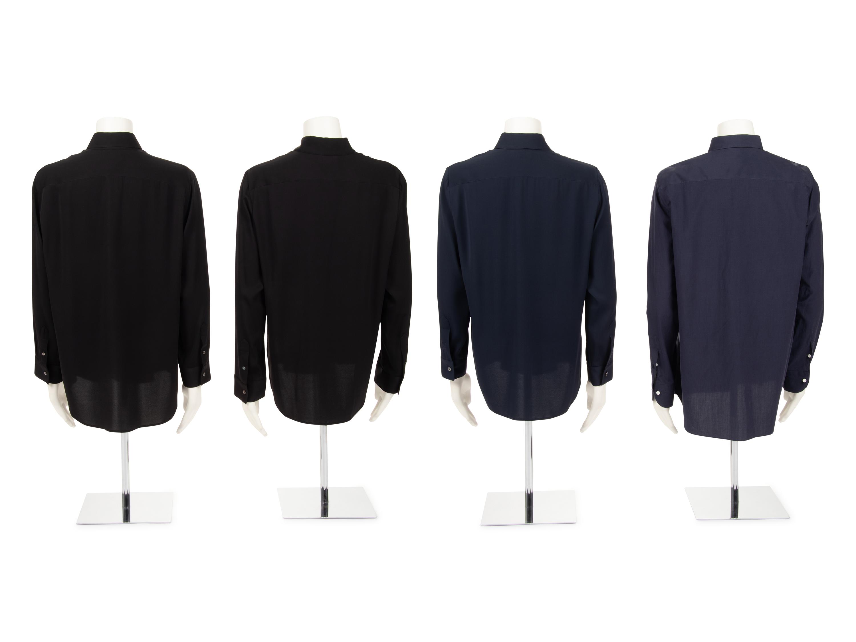 Seven Designer Tops: One Loro Piana, Three Giorgio Armani, and Three The Row
