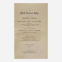 [Americana] Michaux, F. Andrew, and Thomas Nuttall The North American Sylva; or, a Description of the Forest Trees of the United States, Canada, and Nova Scotia...