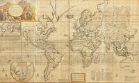 [Maps & Atlases] Moll, Herman. A New & Correct Map of the Whole World...