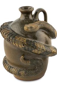 Two Georgia Stoneware Jugs