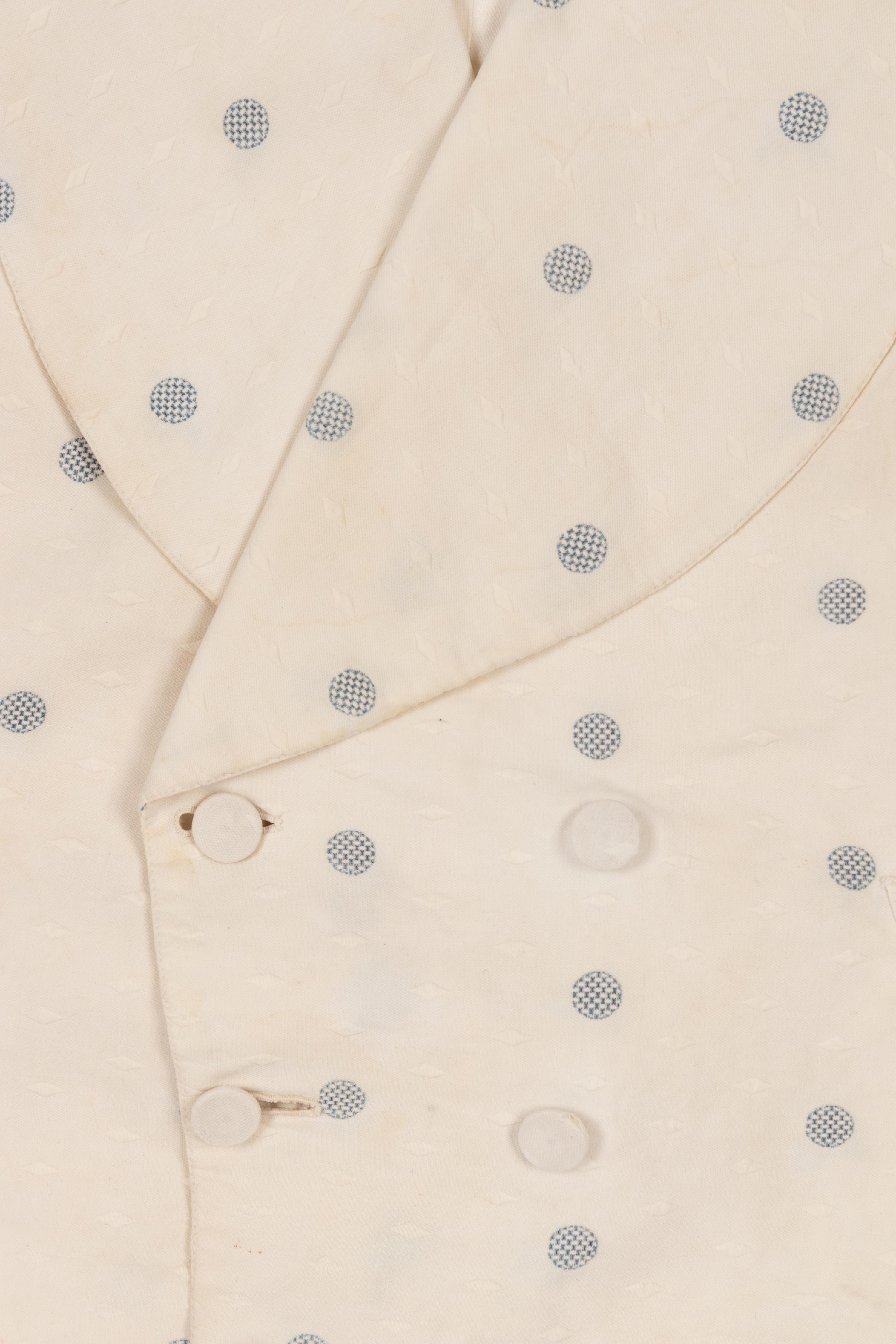 Three Men's 19th Century Waistcoats/Vests, 1840-60
