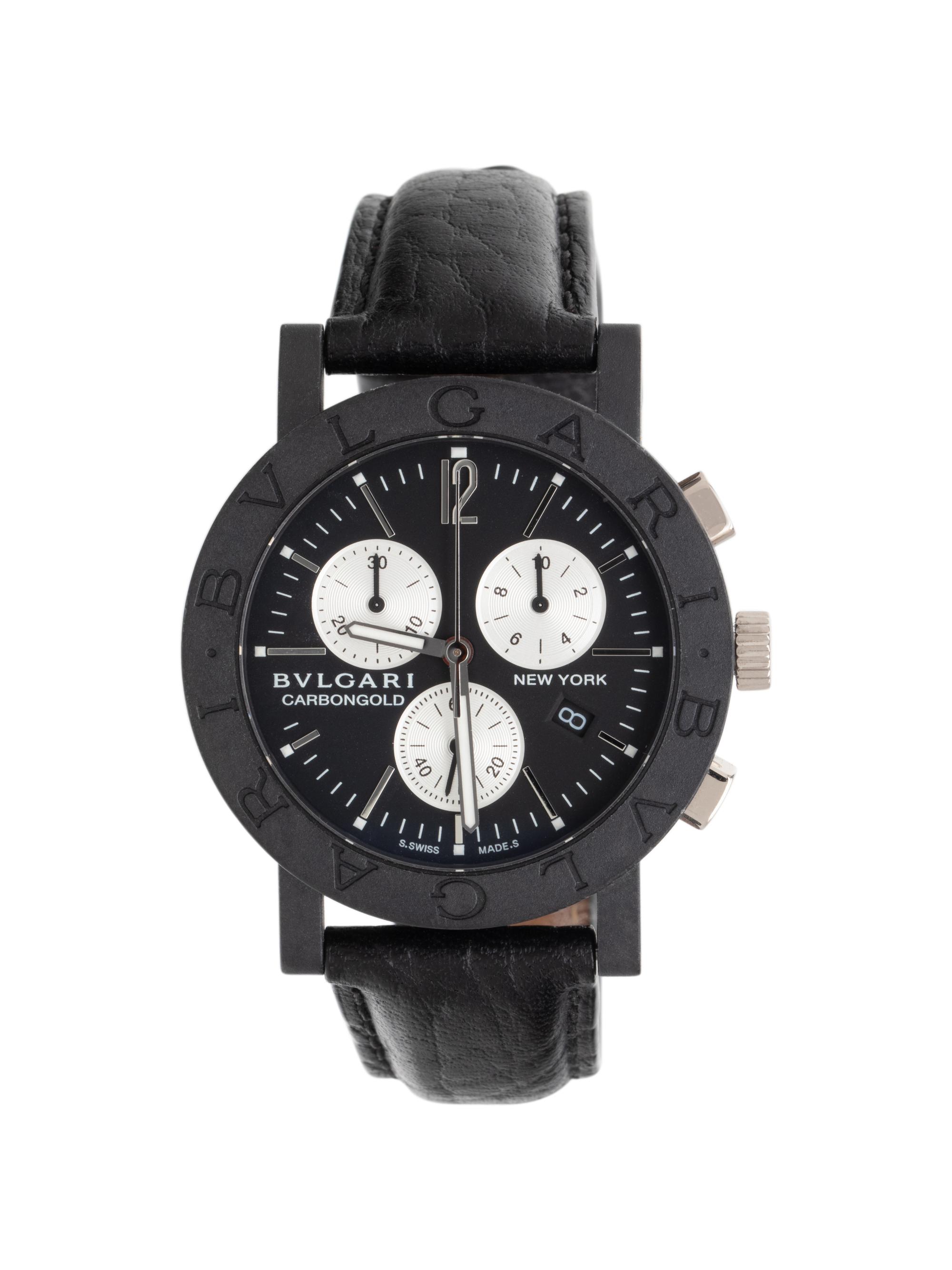 BULGARI, 'CARBONGOLD' CHRONOGRAPH WATCH
