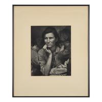 Dorothea Lange (American, 1895-1965) — Migrant Mother, Nipomo, California , 1936; printed later