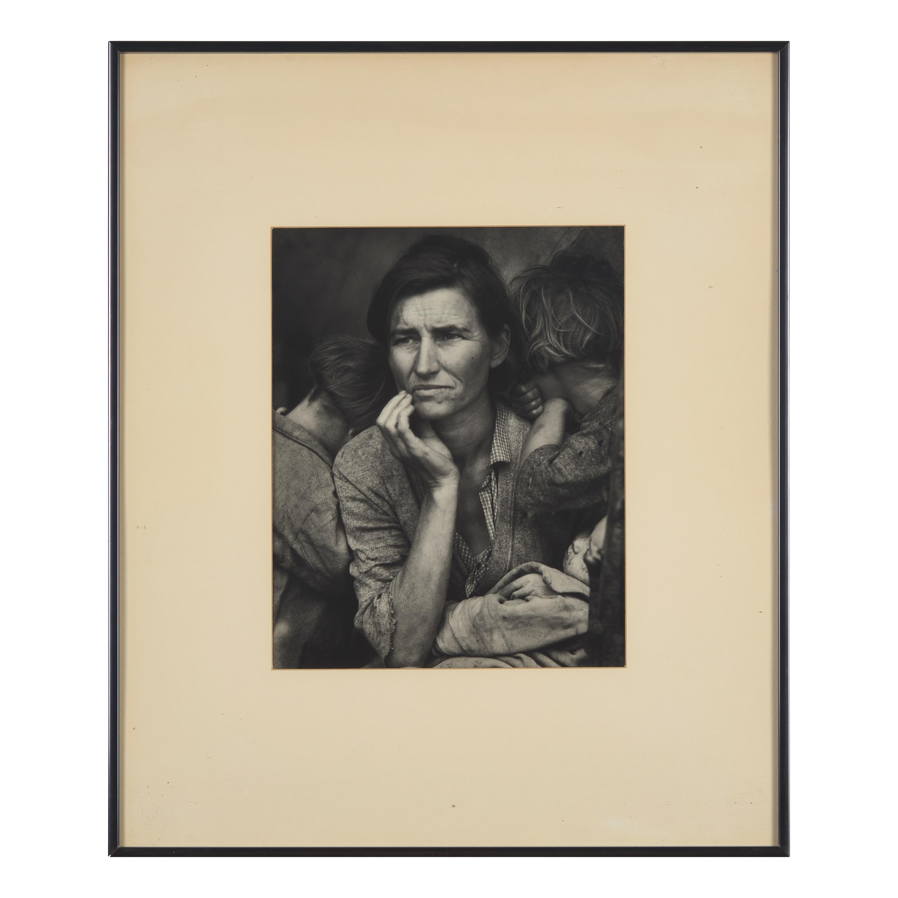 Dorothea Lange (American, 1895-1965) — Migrant Mother, Nipomo, California , 1936; printed later