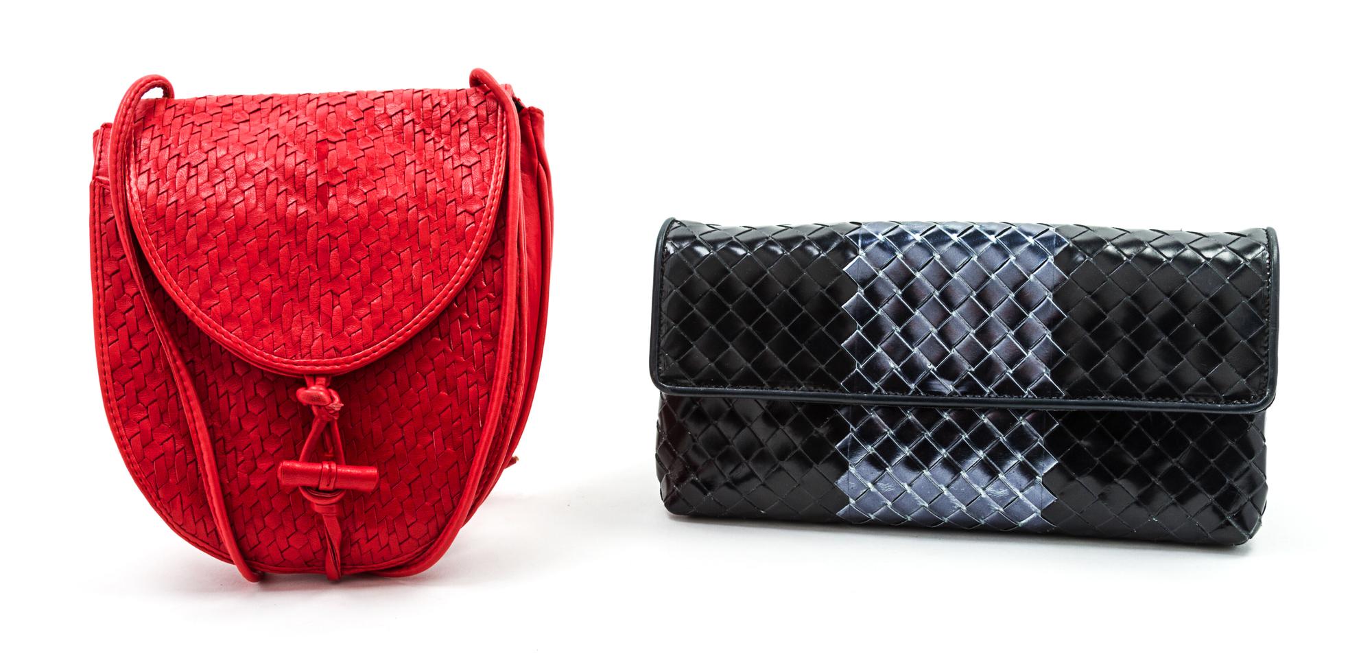 A Group of Four Bottega Veneta Leather Bags,