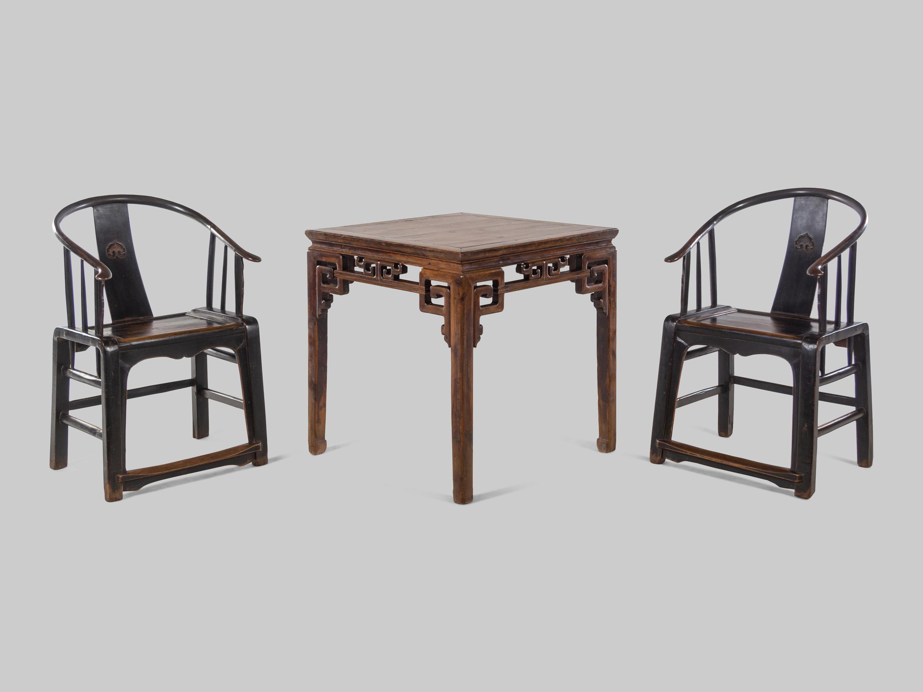 A Set of Chinese Softwood Furniture