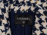Chanel, Houndstooth Tweed Blazer