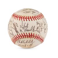 A 1998 Arizona Diamondbacks Team Signed Autograph Baseball