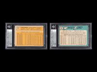 A Group of Yogi Berra and Whitey Ford Signed Autograph 1960s Topps Baseball Cards (Beckett Authentication Services BAS Certified),