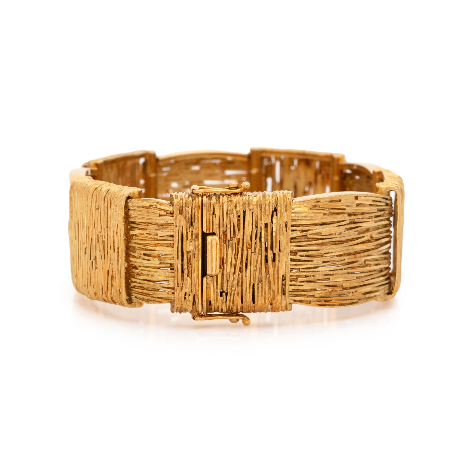 CARTIER, YELLOW GOLD BRACELET
