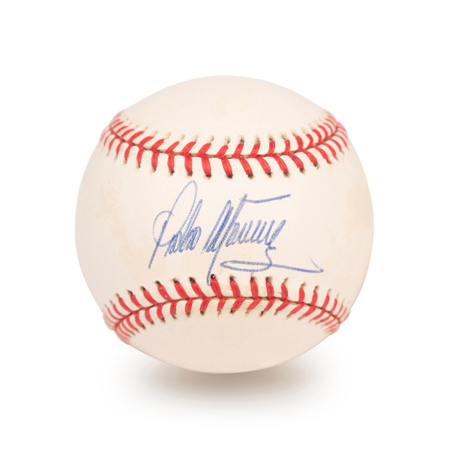 A Group of Boston Red Sox Roger Clemens and Pedro Martinez Signed Autograph Baseballs (Beckett Authentication Services BAS Certified)