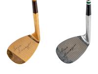 A Group of Gene Sarazen Signed Autograph Limited Edition Commemorative Golf Clubs