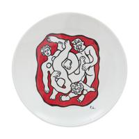 Four Framed Plates