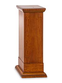 An Edwardian Satinwood Pedestal