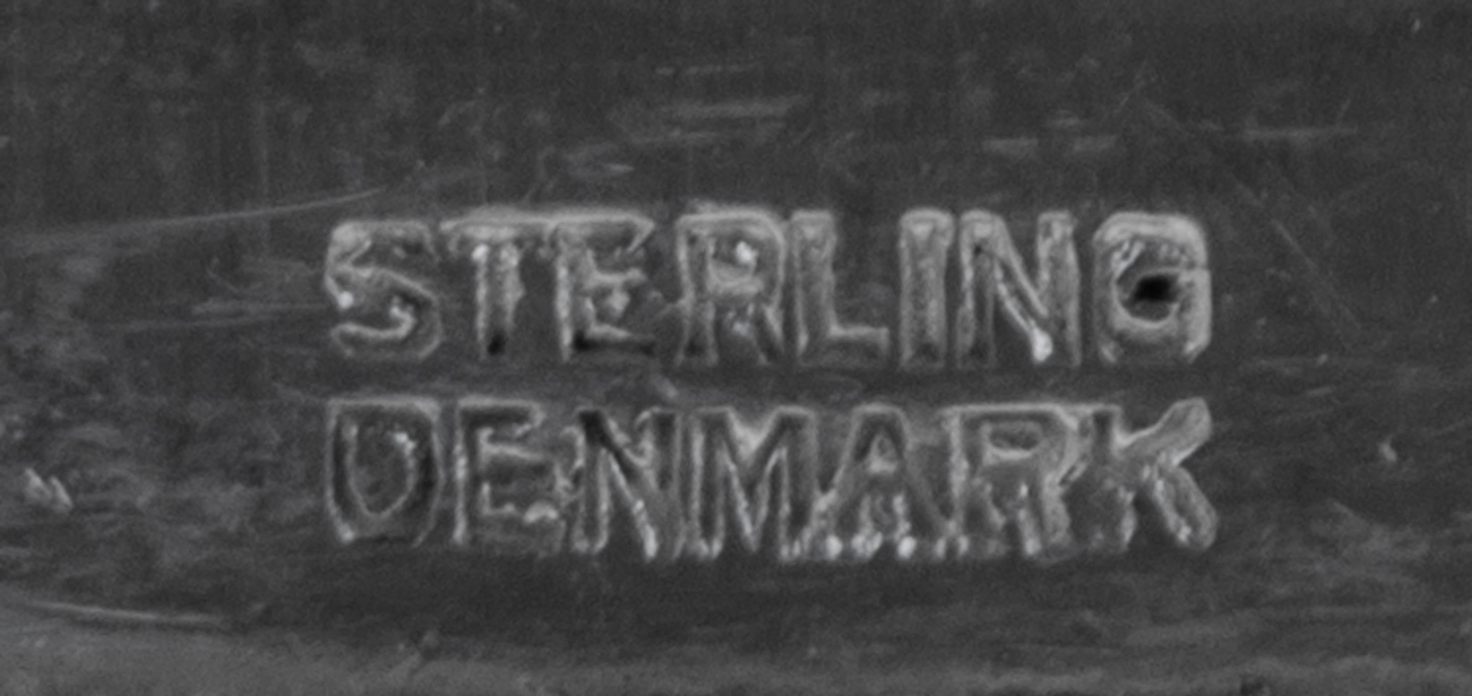 A Georg Jensen Pyramid Silver Flatware Service