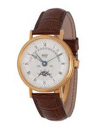 BREGUET, REF. 3787 18K YELLOW GOLD PERPETUAL CALENDAR 'SERPENTINE' WATCH