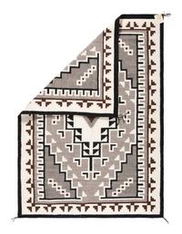 Navajo Two Grey Hills Weaving / Rug