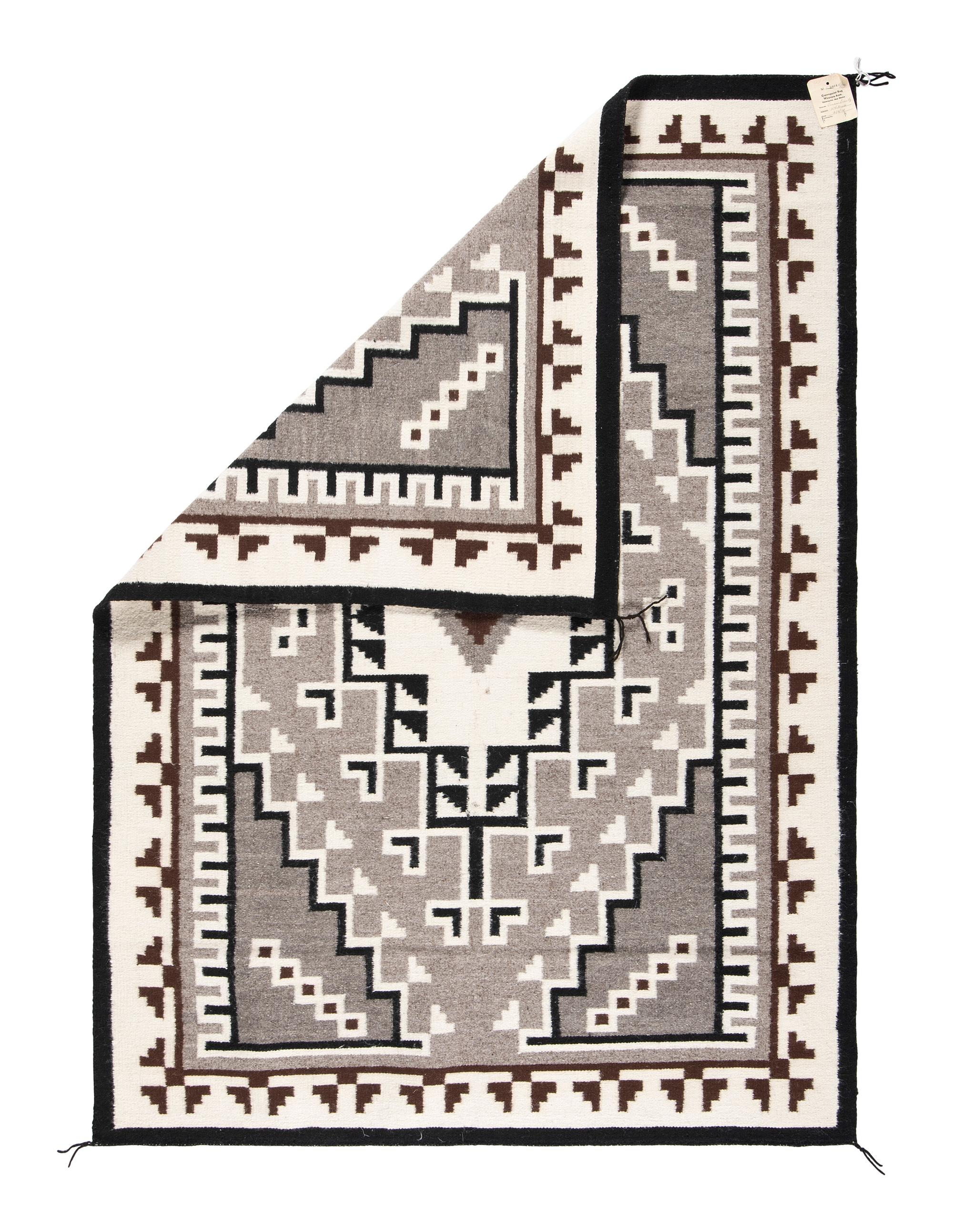 Navajo Two Grey Hills Weaving / Rug